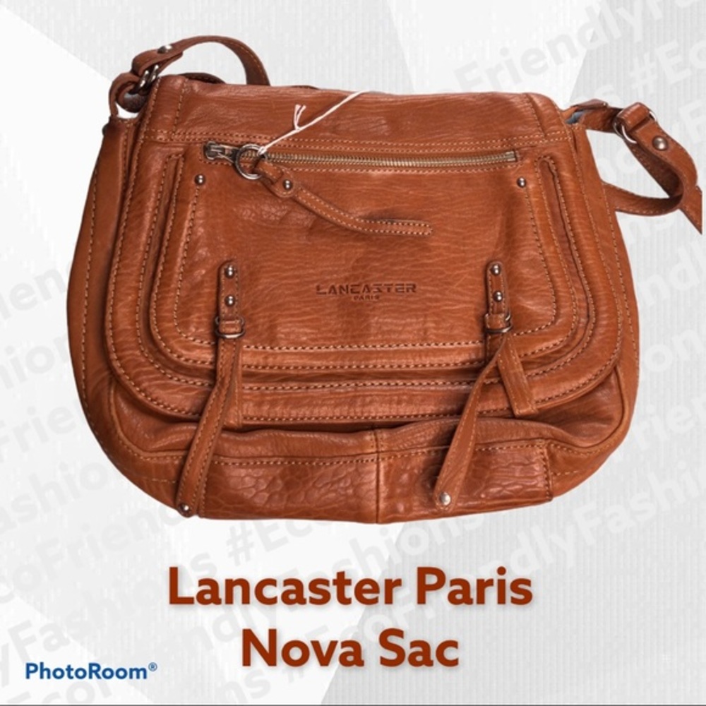 Lancaster Brown Soft Vintage Nova Sac/Crossbody